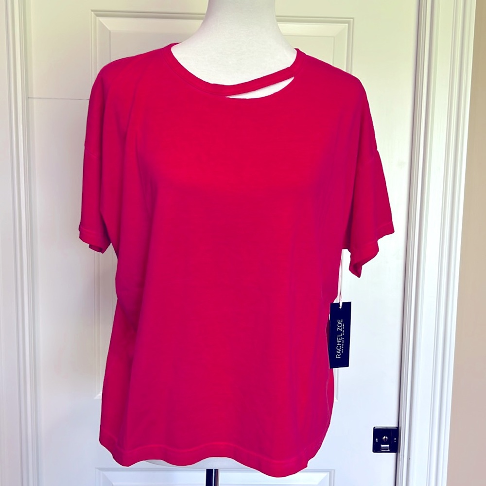 Rachel Zoe Cut out neck Tee
